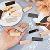 20 Bags Alloy Blank Rectangle Label Tags FIND-FH0017-72C-3