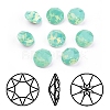 Pointed Back & Back Plated K9 Glass Rhinestone Cabochons RGLA-J012-10mm-390-1