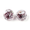 Handmade Foil Lampwork Beads FOIL-T007-01B-3