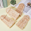 Rubber Wood Carved Onlay Applique AJEW-WH0248-463-6