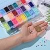 240G 24 Colors Handmade Polymer Clay Beads CLAY-JP0001-07-4mm-6