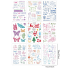 Globleland 9 Sheets 9 Style Festival & Animal & Word Pattern PVC Plastic Stamps DIY-GL0002-68-2