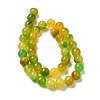 Natural Dyed White Jade Beads Strands G-M402-C04-15-2