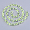 Handmade Transparent ABS Plastic Cable Chains X-KY-S166-001G-2