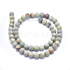Natural Aqua Terra Jasper Beads Strands G-N0128-48F-8mm-3