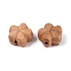 Natural Apple Wood Beads WOOD-N021-04-2