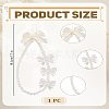 1PC Pearl Beaded Mobile Phone Straps AJEW-LP0004-18-2