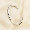 Non-Tarnish 304 Stainless Steel Simple Thin Cuff Bangles BJEW-P296-02P-4