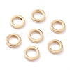 Brass Linking Rings KK-Y003-03A-G-1