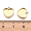 304 Stainless Steel Connector Cabochon Settings STAS-N115-39G-3