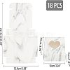 Marble Pattern Paper Cardboard Jewelry Boxes CON-FH0001-27-2
