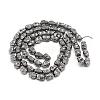 Electroplate Non-magnetic Synthetic Hematite Bead Strands G-Q486-32H-2