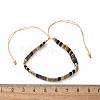 Vintage Ethnic Style Adjustable Glass Tila Beaded Handmade Slider Bracelets for Women ZN9527-12-4