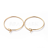 316 Surgical Stainless Steel Hoop Earring Findings LS-X-STAS-J025-01B-G-1