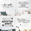PVC Quotes Wall Sticker DIY-WH0200-077-6