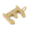 Ion Plating(IP) 304 Stainless Steel Micro Pave Cubic Zirconia Pendants STAS-Z107-03G-05-2