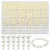 4 Styles ABS Plastic Imitation Pearl Beads KY-YW0001-72B-1