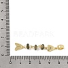 Brass Pave Cubic Zirconia Clear Cubic Zirconia & Natural Labradorite & Enamel European Dangle Charms GG-CBA3401-01G-B03-3