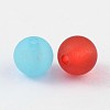 Transparent Acrylic Ball Beads FACR-R021-8mm-M-2