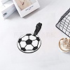 2Pcs Sports Ball Style PVC Luggage Tag AJEW-DJ0004-63A-6