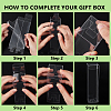 Rectangle PVC Packaging Boxes CON-WH0099-30B-4