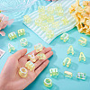 50Pcs 5 Styles UV Plating Rainbow Iridescent Acrylic Beads OACR-TA0004-67B-6