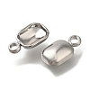 304 Stainless Steel Pendant Cabochon Settings STAS-I310-26P-2