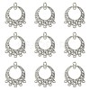 Tibetan Style Alloy Chandelier Components Links TIBE-YW0001-53-2