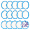 Round Felt Bead Design Board DIY-WH0430-469A-1