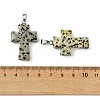 Natural & Synthetic Mixed Stone Pendants GG-K002-11-4