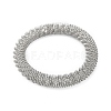 304 Stainless Steel Stretch Bangles for Women BJEW-P315-02E-P-4