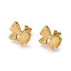 304 Stainless Steel Stud Earrings for Women EJEW-F337-01G-09-1