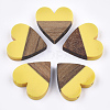 Resin & Walnut Wood Multi Strand Links RESI-S367-12B-08-1