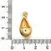 Rack Plating Brass Micro Pave Cubic Zirconia Pendants KK-L226-102G-F-3