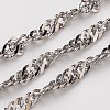 3.28 Feet 304 Stainless Steel Singapore Chains X-CHS-L015-09-1