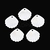 Carved Natural Freshwater Shell Pendants SHEL-T020-62A-1