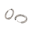 Tarnish Resistant 304 Stainless Steel Hoop Earrings EJEW-P177-P-23-2