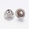 Tarnish Resistant 304 Stainless Steel Bead Caps STAS-P168-05P-2