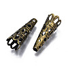 Iron Filigree Bead Cones E057Y-NFAB-4
