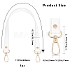 Imitation Leather Bag Handles PURS-WH0005-10G-02-2