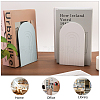 4Pcs 2 Colors Plastic Bookend Display Stands AJEW-CA0004-09-5