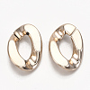 UV Plating ABS Plastic Linking Rings X-CCB-S162-03RG-2