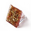 Resin Orgonite Pyramid Home Display Decorations LS-G-PW0004-56A-02-4