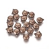 Tibetan Style Alloy Kitten Beads TIBEP-GC178-R-NR-2