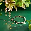 240Pcs 8 Style 201 Stainless Steel Charms STAS-UN0028-10-3