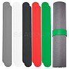  10Pcs 5 Colors Silicone Covered Iron Flip Wraps Holder Clips BJEW-NB0001-04-1
