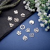 12Pcs 12 Style 304 Stainless Steel Charms STAS-SZ0001-48-5