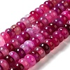 Natural Agate Beads Strands X-G-H295-C03-02-2