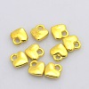Tibetan Style Alloy Heart Charms TIBEP-LFH260Y-G-FF-1