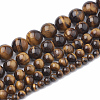 Natural Tiger Eye Beads Strands G-S333-6mm-001-2